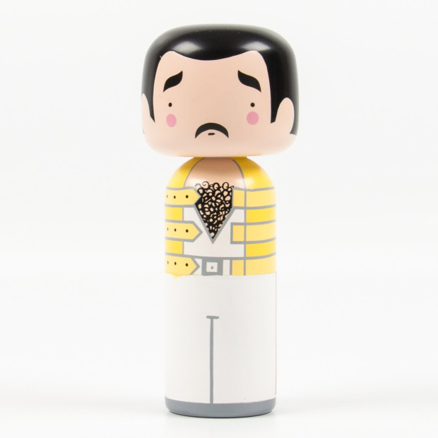 kokeshi doll Freddie mercury